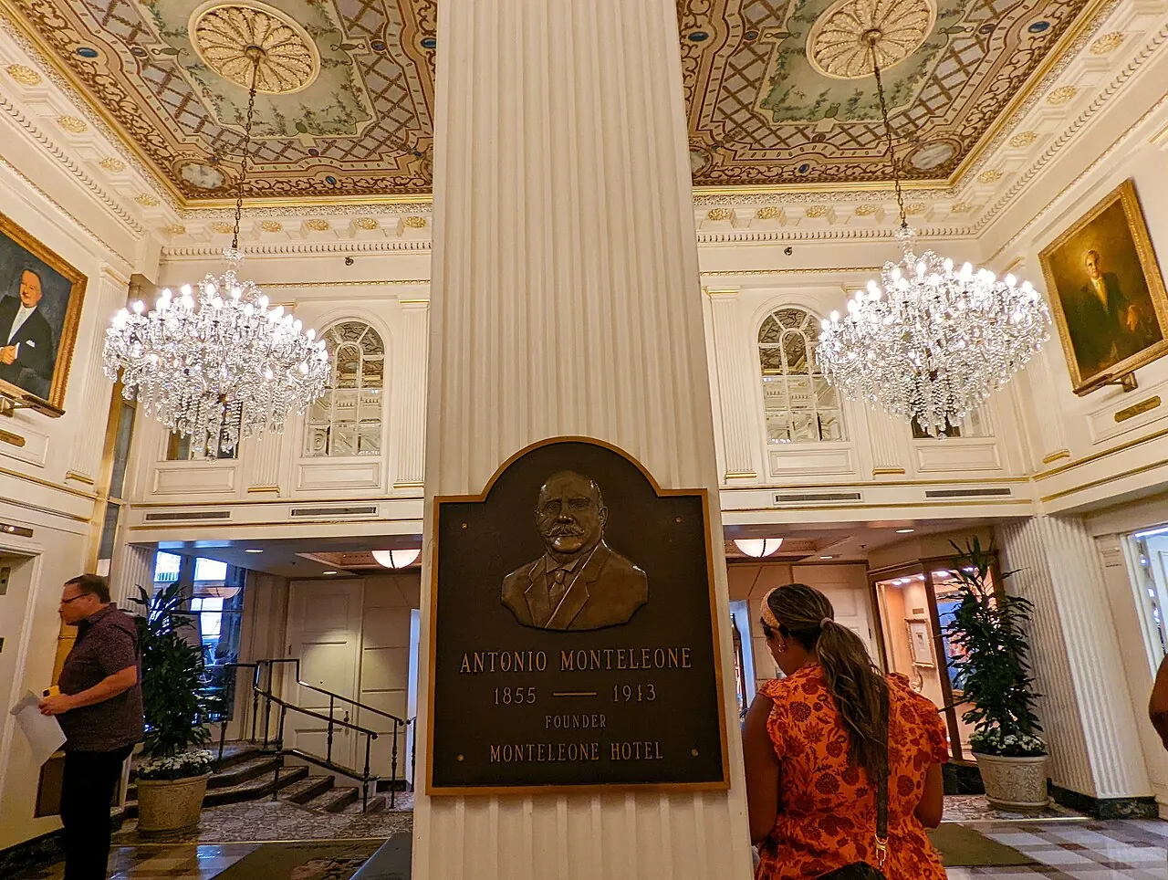 Hotel Monteleone, New Orleans: Hotel Monteleone Royal St, New Orleans, - Lobby